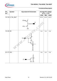 TUA 6039 Datasheet Page 18