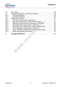 TUA 6041-2 Datasheet Page 6