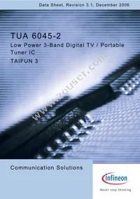 TUA 6045-2 Datasheet Cover
