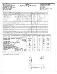 TVB170SA Datasheet Page 2