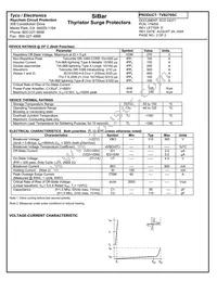 TVB270SC Datasheet Page 2