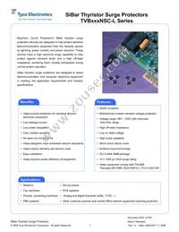 TVB320NSC-L Datasheet Cover