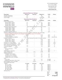 TVB602-050.0M Datasheet Page 2