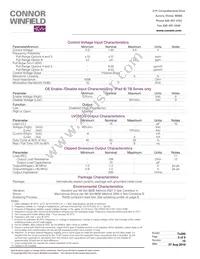 TVB602-050.0M Datasheet Page 3