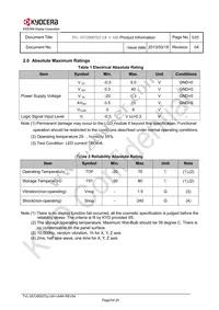 TVL-55728D070J-LW-I-AAN Datasheet Page 5