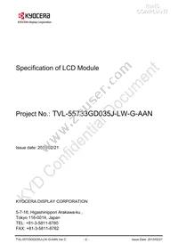 TVL-55733GD035J-LW-G-AAN Datasheet Page 2