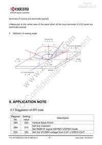 TVL-55733GD035J-LW-G-AAN Datasheet Page 18