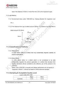 TVL-55733GD035J-LW-G-AAN Datasheet Page 21