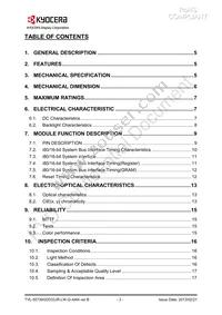 TVL-55736GD032JR-LW-G-AAN Datasheet Page 3