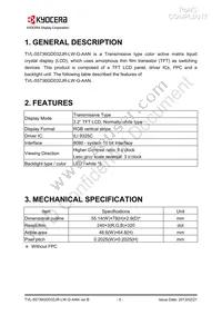 TVL-55736GD032JR-LW-G-AAN Datasheet Page 5