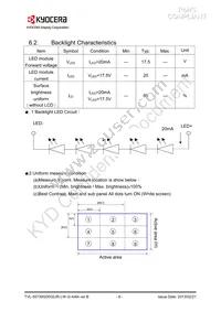 TVL-55736GD032JR-LW-G-AAN Datasheet Page 8