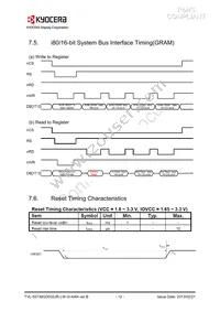 TVL-55736GD032JR-LW-G-AAN Datasheet Page 12