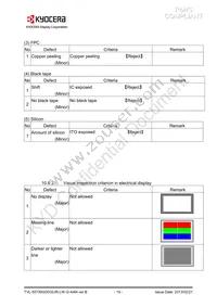 TVL-55736GD032JR-LW-G-AAN Datasheet Page 19