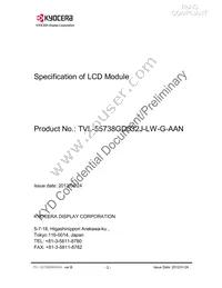 TVL-55738GD032J-LW-G-AAN Datasheet Page 2