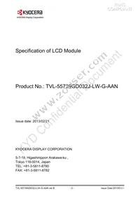 TVL-55739GD032J-LW-G-AAN Datasheet Page 2