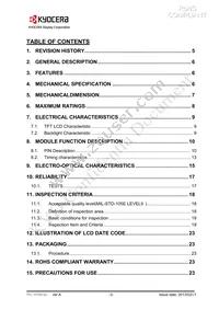 TVL-55781GD050J-LW-G-AAN Datasheet Page 3