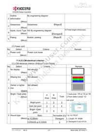 TVL-55781GD050J-LW-G-AAN Datasheet Page 21