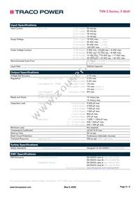 TVN 3-2423 Datasheet Page 2