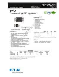 TVSA02V05C006 Datasheet Cover