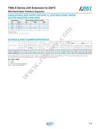 TWAE407K100CBXZ0700 Datasheet Page 3