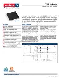 TWR-5/3000-15/500-D48A-C Datasheet Cover