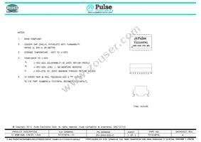 TX1516FNLT Datasheet Cover