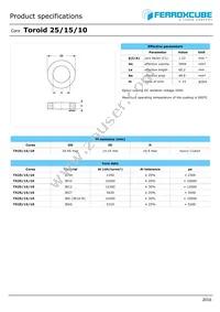 TX25/15/10-3E10-M Datasheet Cover