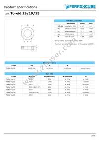 TX29/19/15-3E12 Datasheet Cover