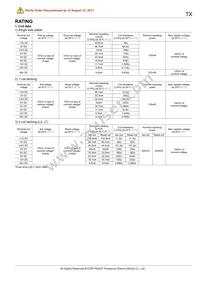 TX2SL-L2-9V-Z Datasheet Page 3