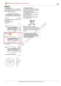 TX2SL-L2-9V-Z Datasheet Page 7