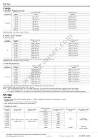 TX2SL-LT-4.5V-TH Datasheet Page 2