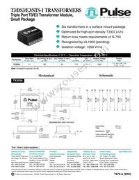 TX3036 Datasheet Cover