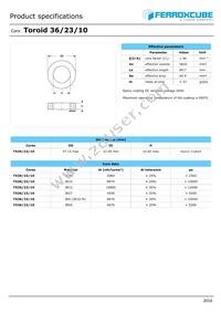 TX36/23/10-3E12 Datasheet Cover