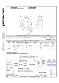 TX42/26/13-3C90 Datasheet Cover