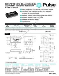 TX9025 Datasheet Cover