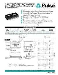 TX9027NL Datasheet Cover