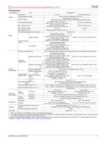 TXD2SS-24V-4 Datasheet Page 7