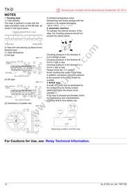 TXD2SS-24V-4 Datasheet Page 12
