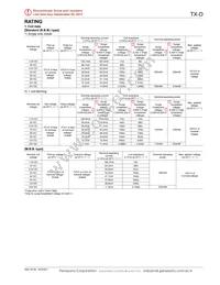 TXD2SS-L-3V-4 Datasheet Page 6