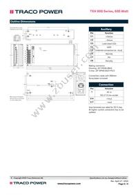 TXH 600-154 Datasheet Page 5