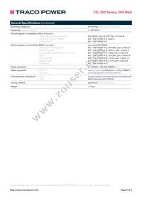 TXL 350-48S Datasheet Page 3