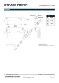 TXM 025-115 Datasheet Page 4