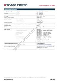 TXM 035-148 Datasheet Page 3