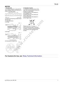 TXS2SS-LT-24V-Z Datasheet Page 7