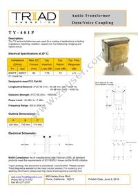 TY-401P-B Cover