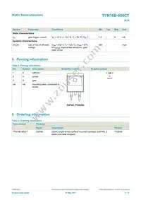 TYN16B-600CTJ Datasheet Page 2