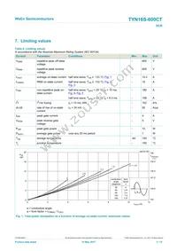 TYN16S-600CTJ Datasheet Page 3