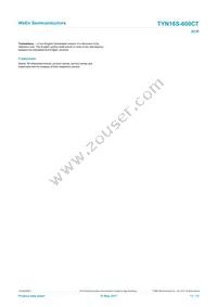 TYN16S-600CTJ Datasheet Page 11