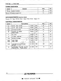 TYN225RG Datasheet Page 2