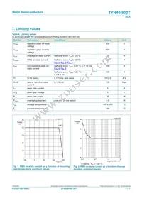 TYN40-800TQ Datasheet Page 3